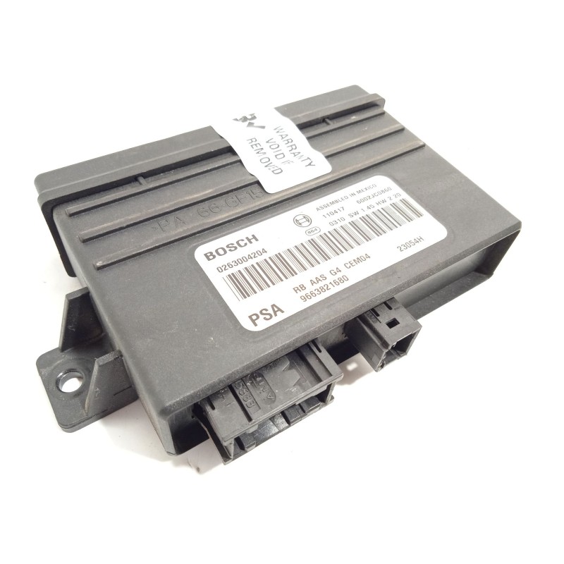 Recambio de modulo electronico para peugeot 308 allure referencia OEM IAM 9663821680  0263004204