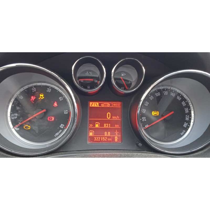 Recambio de cuadro instrumentos para opel insignia berlina selective referencia OEM IAM 22956342  