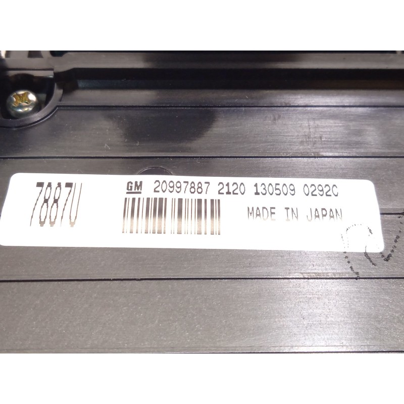 Recambio de mando multifuncion para opel insignia berlina selective referencia OEM IAM 20997887 13273095 