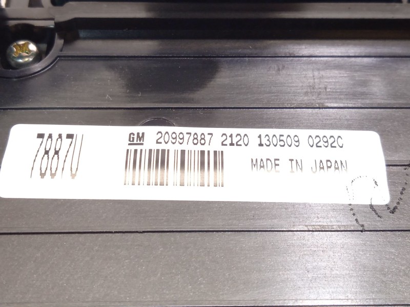 Recambio de mando multifuncion para opel insignia berlina selective referencia OEM IAM 20997887 13273095 