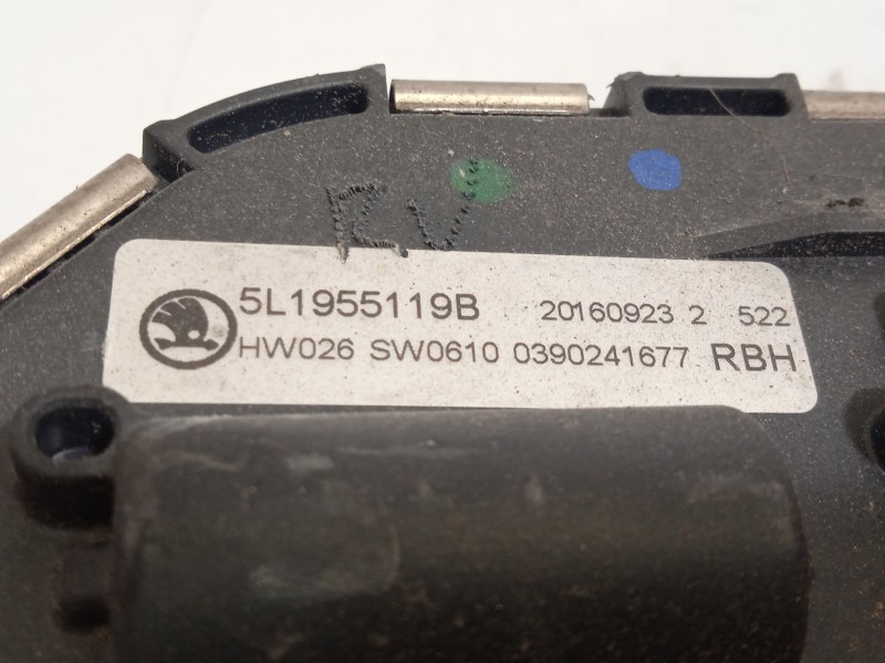 Recambio de motor limpia delantero para skoda yeti 1.2 tsi referencia OEM IAM 5L1955023A 3397021674 5L1955119B