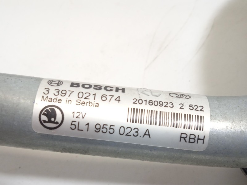 Recambio de motor limpia delantero para skoda yeti 1.2 tsi referencia OEM IAM 5L1955023A 3397021674 5L1955119B