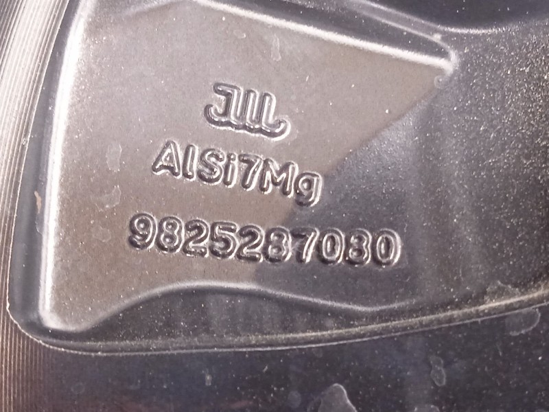 Recambio de llanta para ds 3 crossback 1.2 12v puretech referencia OEM IAM 9825287080 98252870XY 