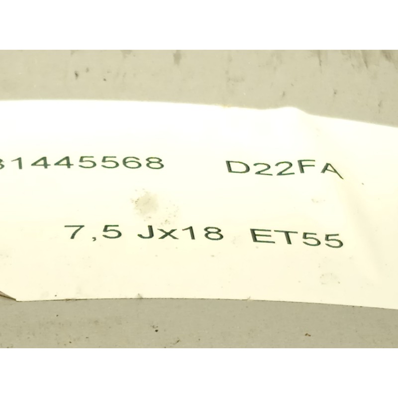 Recambio de llanta para volvo xc60 2.4 diesel cat referencia OEM IAM 31445568  