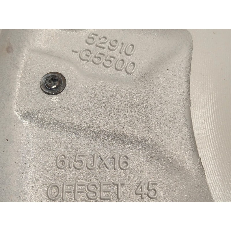 Recambio de llanta para kia niro referencia OEM IAM 52910G5500  