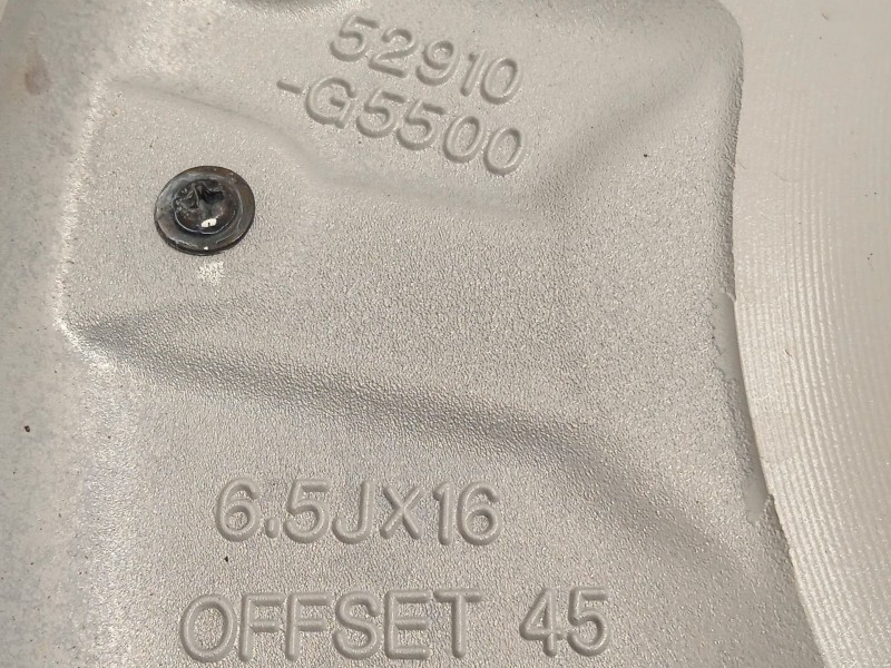 Recambio de llanta para kia niro referencia OEM IAM 52910G5500  