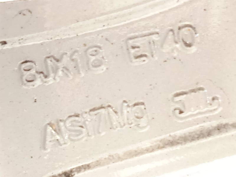 Recambio de llanta para cupra formentor (km7) 1.5 tsi referencia OEM IAM 5FF601025C 5FF601025C8Z8 