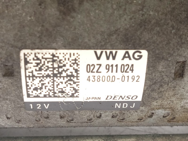 Recambio de motor arranque para skoda yeti 1.2 tsi referencia OEM IAM 02Z911024 4380000192 