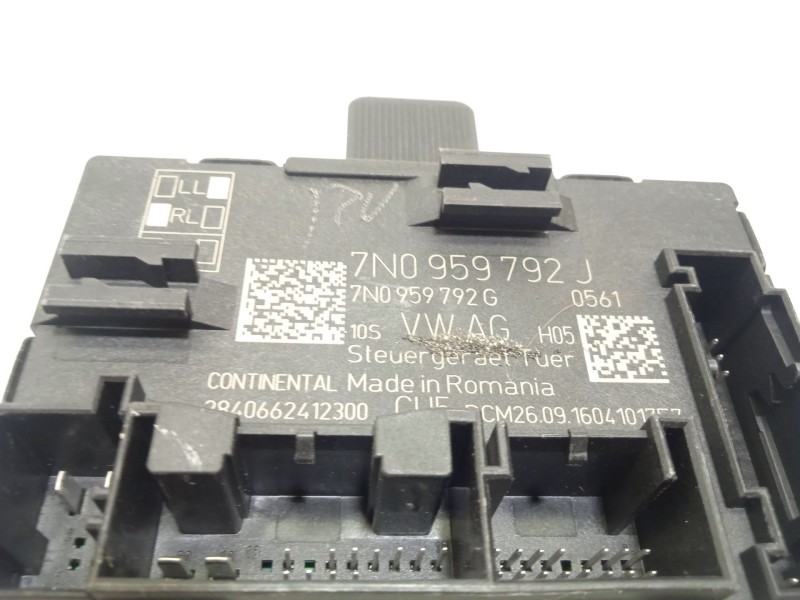 Recambio de modulo confort para skoda yeti 1.2 tsi referencia OEM IAM 7N0959792J  