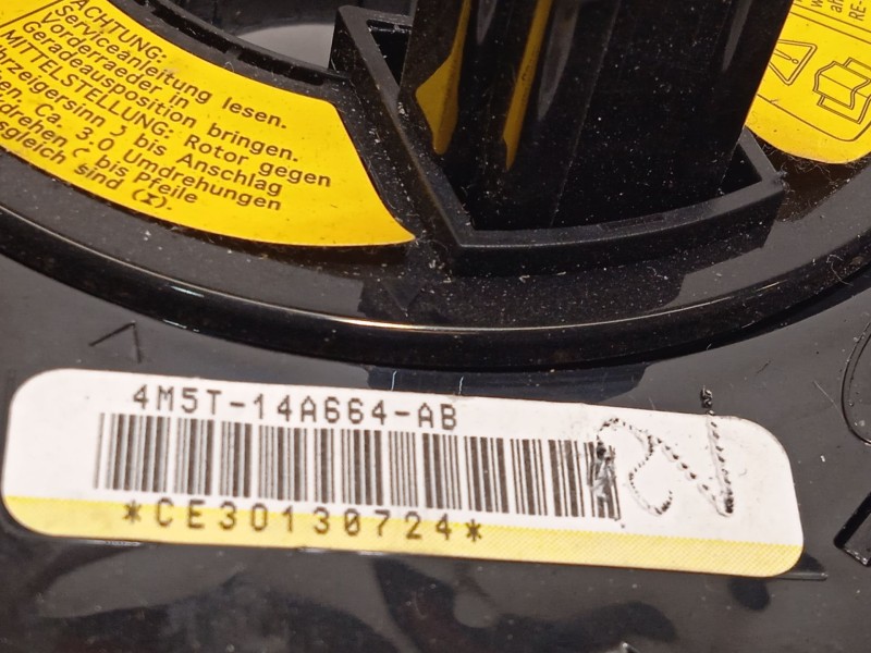 Recambio de anillo airbag para ford kuga (cbv) trend referencia OEM IAM 4M5T14A664AB 1763646 