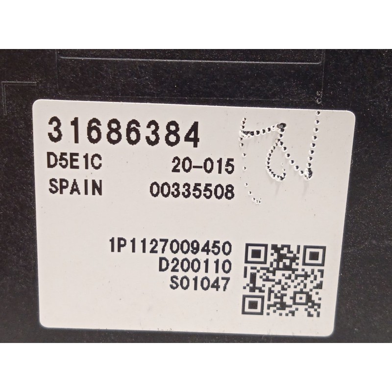 Recambio de modulo electronico para volvo xc 40 2.0 diesel cat referencia OEM IAM 31686384  