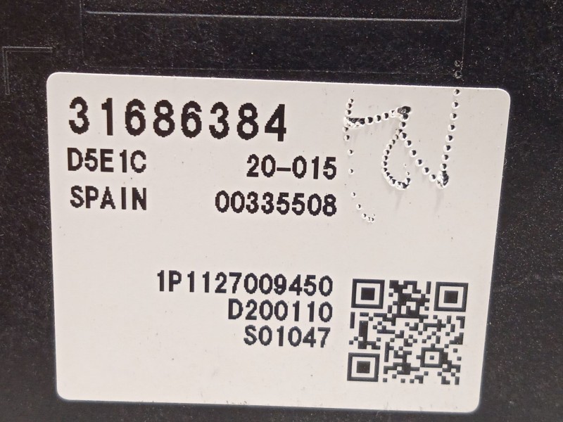 Recambio de modulo electronico para volvo xc 40 2.0 diesel cat referencia OEM IAM 31686384  