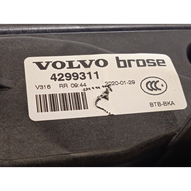 Recambio de elevalunas trasero derecho para volvo xc 40 2.0 diesel cat referencia OEM IAM  31349759 