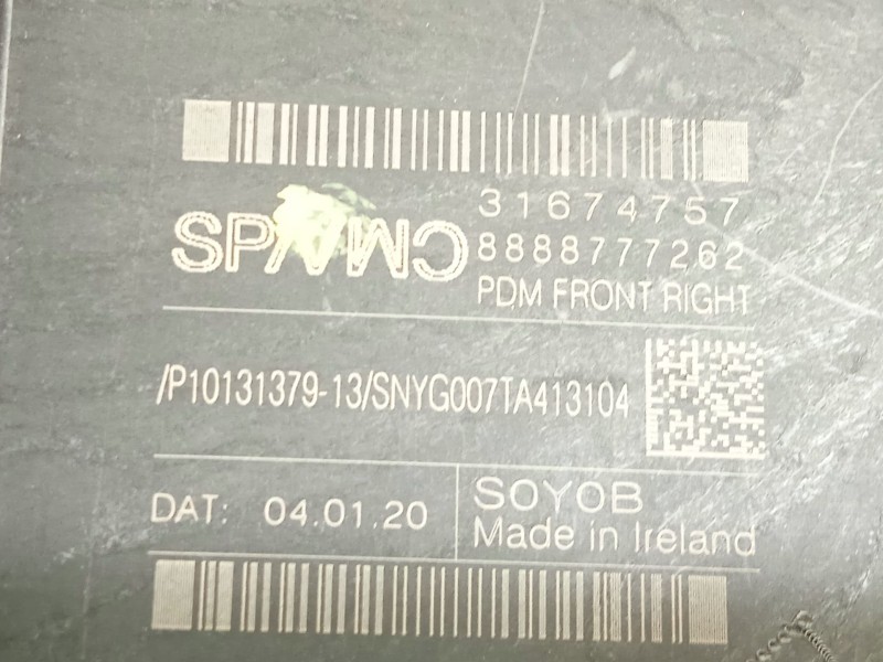 Recambio de elevalunas delantero derecho para volvo xc 40 2.0 diesel cat referencia OEM IAM 4299311 31349757 