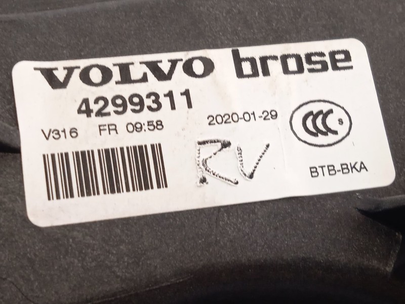 Recambio de elevalunas delantero derecho para volvo xc 40 2.0 diesel cat referencia OEM IAM 4299311 31349757 