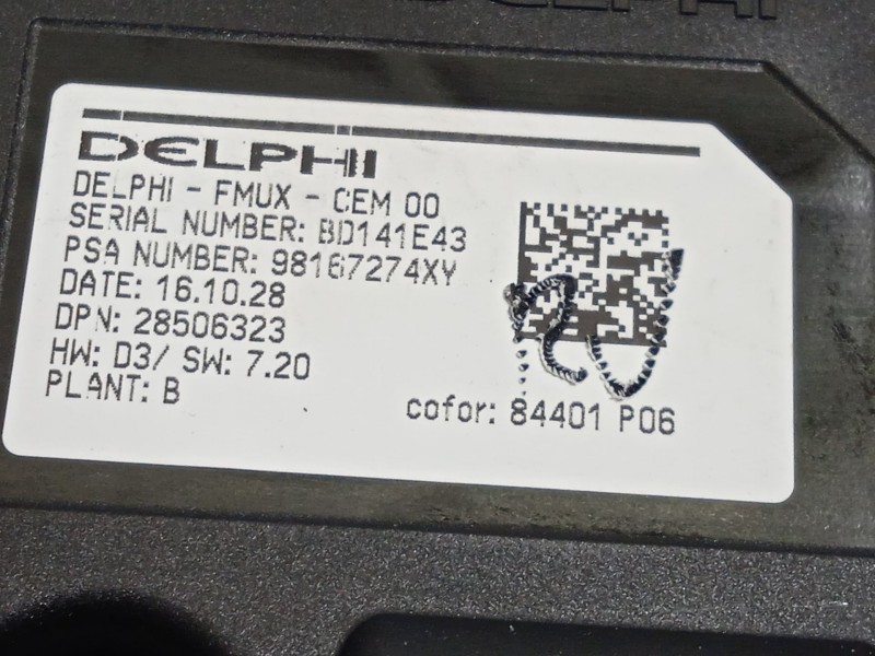 Recambio de mando multifuncion para citroën c4 picasso feel referencia OEM IAM 98167274XY  