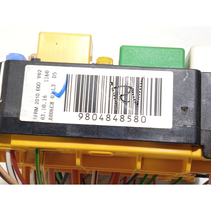 Recambio de caja reles / fusibles para citroën c4 picasso feel referencia OEM IAM 9804848580  