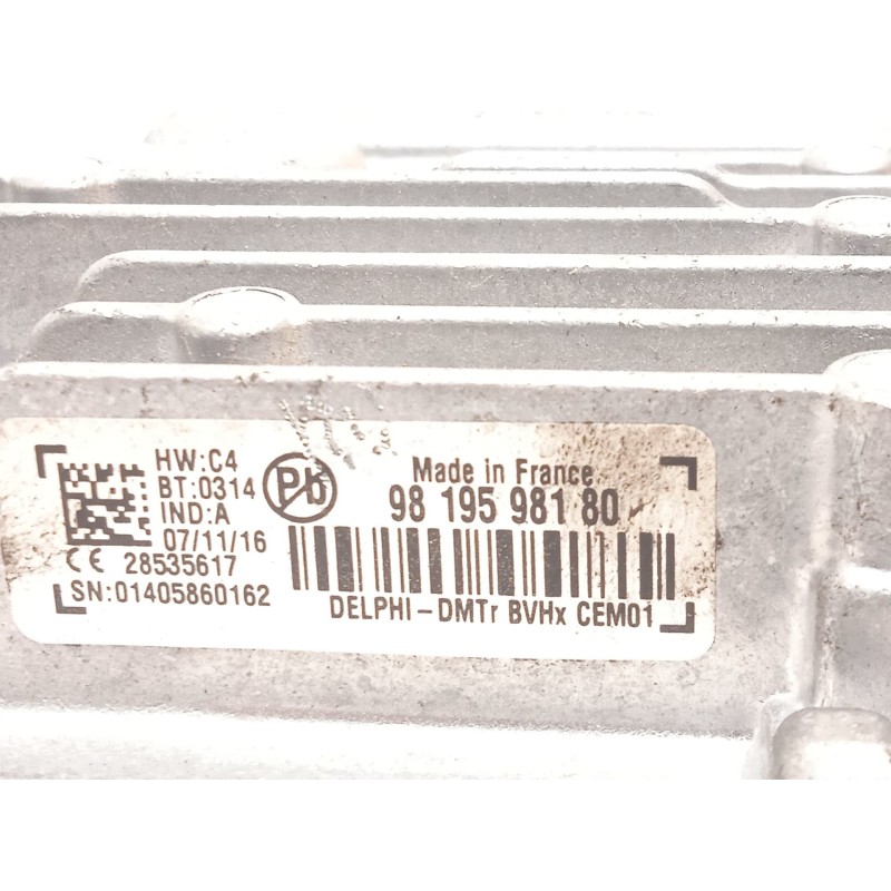 Recambio de modulo electronico para citroën c4 picasso feel referencia OEM IAM 9819598180  