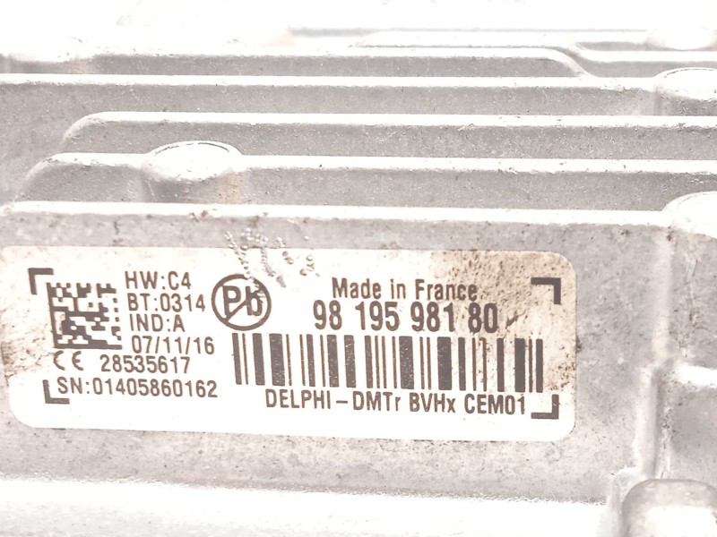 Recambio de modulo electronico para citroën c4 picasso feel referencia OEM IAM 9819598180  