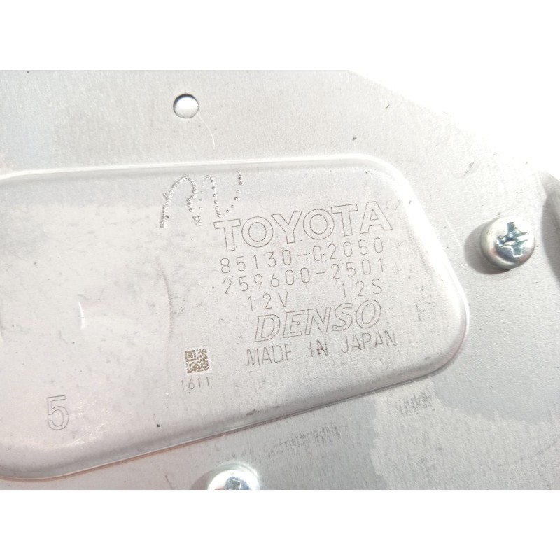 Recambio de motor limpia trasero para toyota auris active referencia OEM IAM 8513002050  2596002501