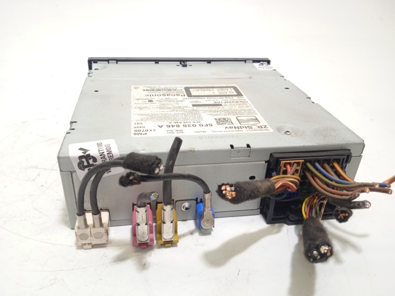 Recambio de sistema navegacion gps para seat leon st (5f8) 2.0 tdi referencia OEM IAM 5F0035846A  