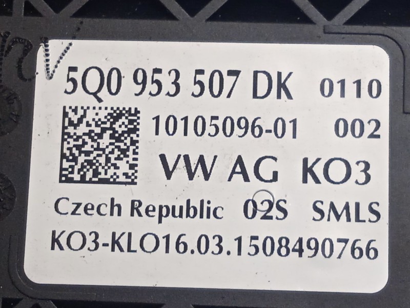 Recambio de mando intermitentes para seat leon st (5f8) 2.0 tdi referencia OEM IAM 5Q0953507DK  