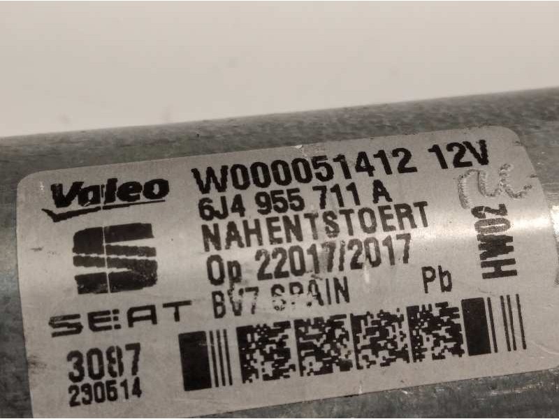 Recambio de motor limpia trasero para seat ibiza (6j5) stylance referencia OEM IAM 6J4955711A  W000051412