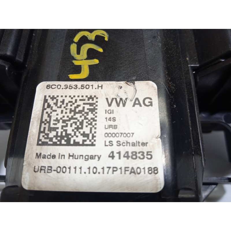 Recambio de mando intermitentes para skoda fabia 1.0 mpi referencia OEM IAM 6C0953501H  6C0953501HIGI