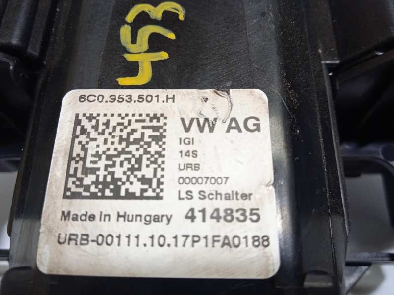 Recambio de mando intermitentes para skoda fabia 1.0 mpi referencia OEM IAM 6C0953501H  6C0953501HIGI