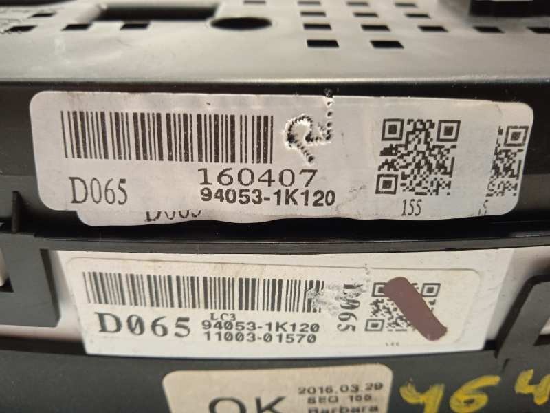 Recambio de cuadro instrumentos para hyundai ix20 1.6 crdi cat referencia OEM IAM 940531K120  