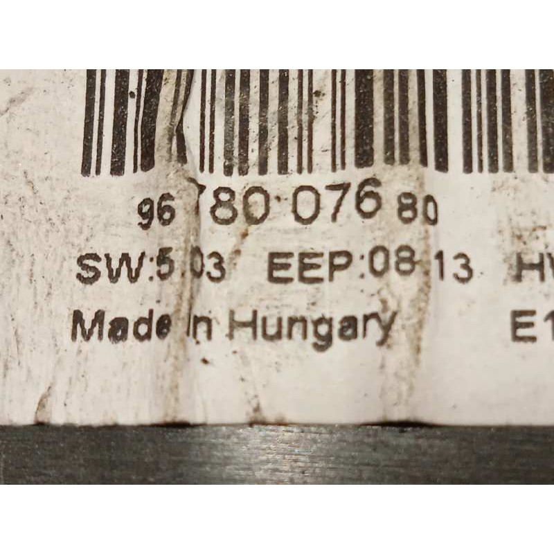 Recambio de centralita aire acondicionado para peugeot 308 sw business-line referencia OEM IAM 9678007680  