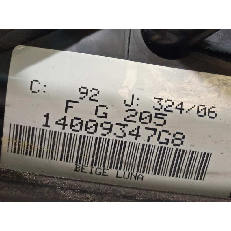 Recambio de retrovisor izquierdo para lancia phedra (180) 2.0 jtd referencia OEM IAM 14009347G8  