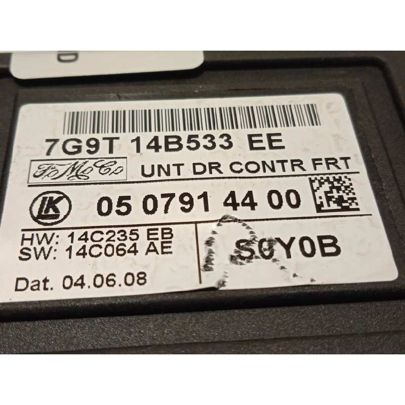 Recambio de centralita confort para ford mondeo sportbreak (ca2) trend referencia OEM IAM 7G9T14B533EE 1535249 0507914400