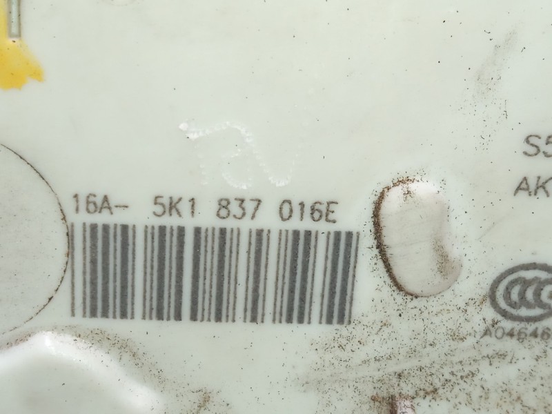 Recambio de cerradura puerta delantera derecha para seat leon st (5f8) 2.0 tdi referencia OEM IAM 5K1837016E  