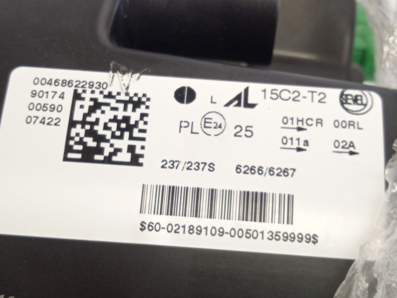 Recambio de faro izquierdo para fiat ducato furgoneta (250_) 160 multijet 3,0 d referencia OEM IAM 00468622930 468622930 