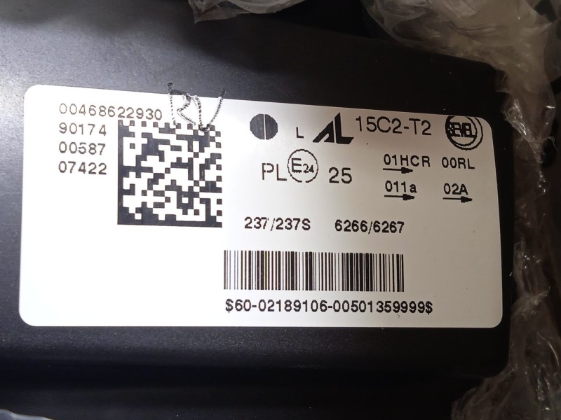 Recambio de faro izquierdo para fiat ducato furgoneta (250_) 160 multijet 3,0 d referencia OEM IAM 00468622930 468622930 