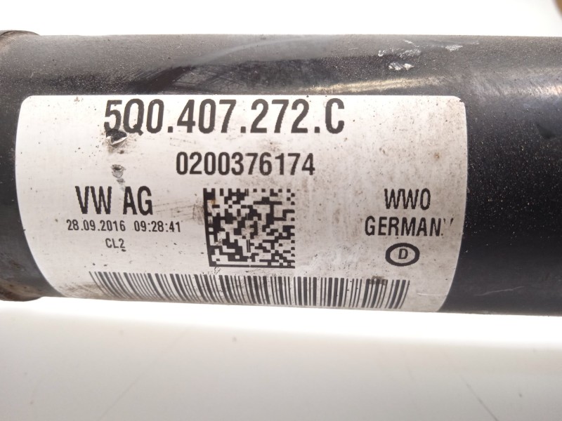 Recambio de transmision delantera derecha para skoda yeti 1.2 tsi referencia OEM IAM 5Q0407272C  