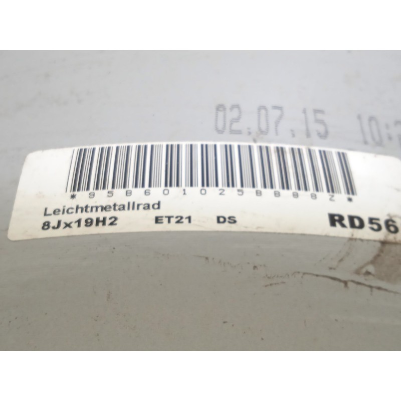 Recambio de llanta para porsche macan (95b) 3.0 s diesel referencia OEM IAM 95B601025BB 95B601025BB88Z 