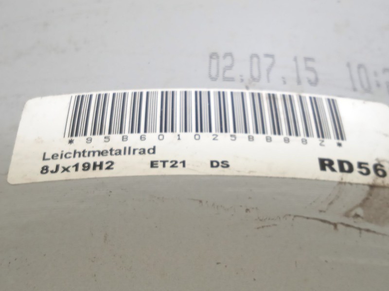 Recambio de llanta para porsche macan (95b) 3.0 s diesel referencia OEM IAM 95B601025BB 95B601025BB88Z 