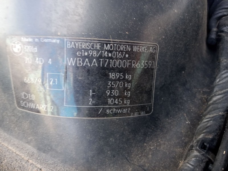 bmw 3 compact (e46) del año 2001