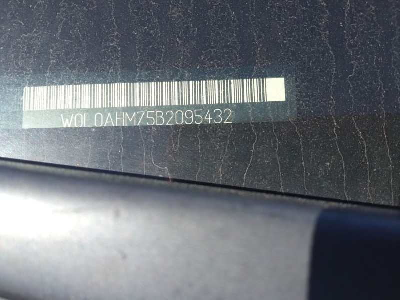 opel zafira / zafira family b (a05) del año 2011