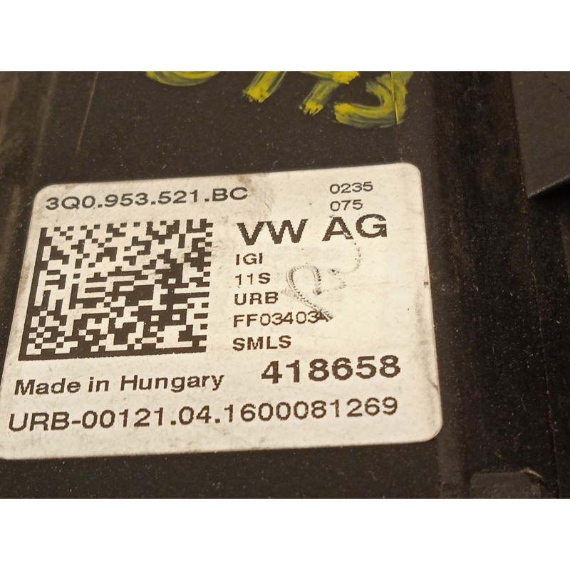 Recambio de mando intermitentes para seat ateca (kh7, khp) 2.0 tdi referencia OEM IAM 3Q0953521BC  