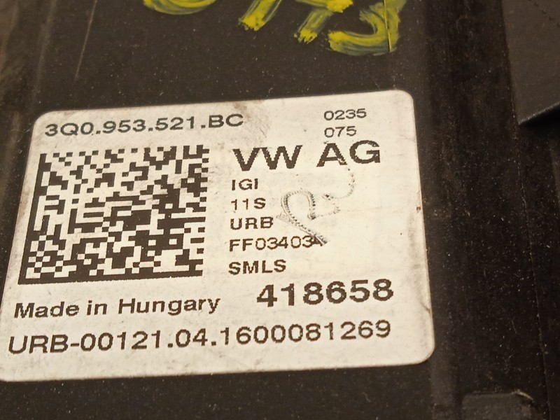 Recambio de mando intermitentes para seat ateca (kh7, khp) 2.0 tdi referencia OEM IAM 3Q0953521BC  