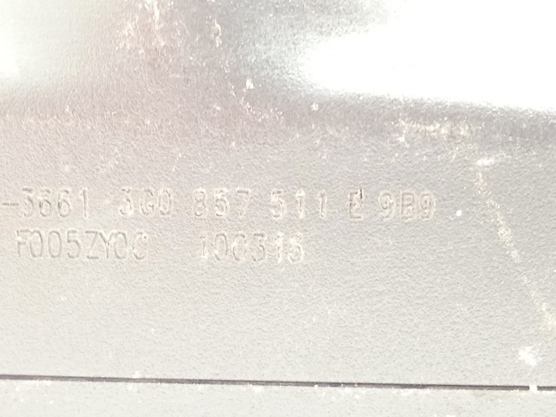 Recambio de espejo interior para seat ateca (kh7, khp) 2.0 tdi referencia OEM IAM 3G0857511E 3G0857511E9B9 