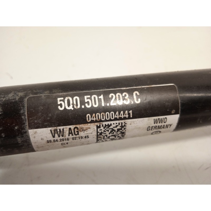 Recambio de transmision trasera izquierda para seat ateca (kh7, khp) 2.0 tdi referencia OEM IAM 5Q0501203C  