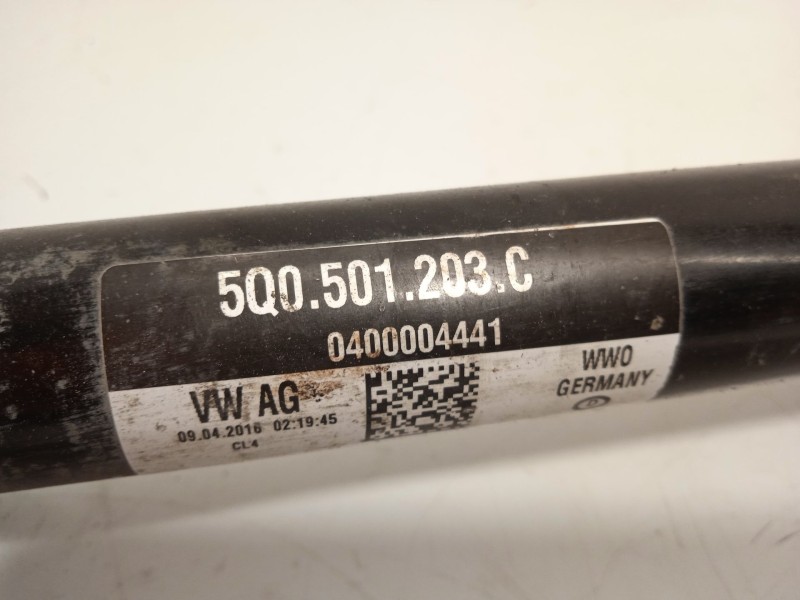 Recambio de transmision trasera izquierda para seat ateca (kh7, khp) 2.0 tdi referencia OEM IAM 5Q0501203C  