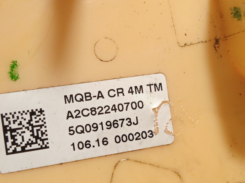 Recambio de aforador para seat ateca (kh7, khp) 2.0 tdi referencia OEM IAM 5Q0919673J  A2C82240700