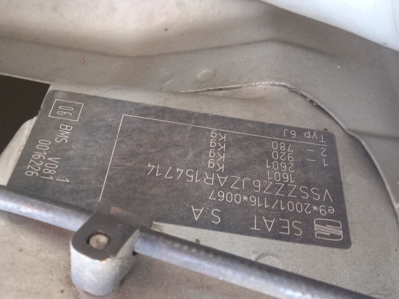 seat ibiza iv (6j5, 6p1) del año 2010