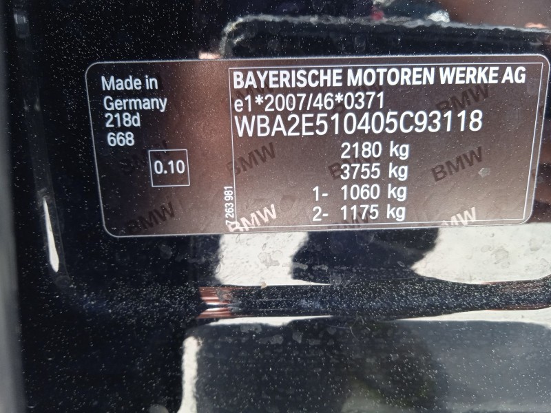 bmw 2 gran tourer (f46) del año 2016