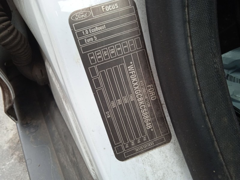 ford focus iii del año 2012